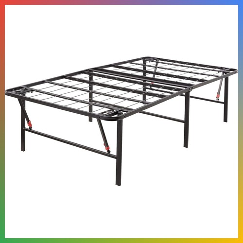 Foldable metal platform bed - metal,